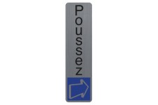 EXACOMPTA Plaque de signalisation 'Homme'