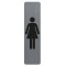 EXACOMPTA Plaque de signalisation 'Homme'