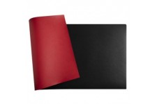 EXACOMPTA Sous-mains, 400 x 800 mm, noir / rouge