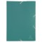 Lot de 10 : EXACOMPTA Chemise à élastiques Opaque Eco, PP, A4, assorti