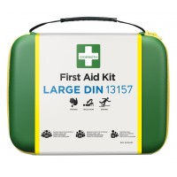 CEDERROTH Kit de premiers secours DIN 13157, mallette