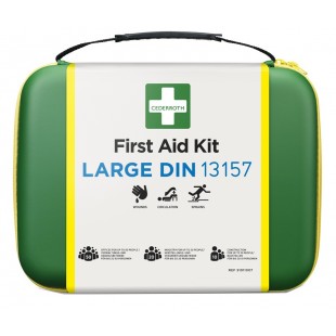 CEDERROTH Kit de premiers secours DIN 13157, mallette