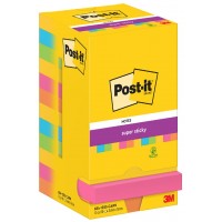 Post-it Bloc-note adhésif Super Sticky Notes, 76 x 76 mm