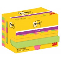 Post-it Bloc-note adhésif Super Sticky Notes, 47,6 x 47,6 mm