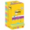 Post-it Bloc-note adhésif Super Sticky Z-Notes, 76 x 76 mm