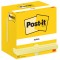 Post-it Bloc-note adhésif, 102 x 76 mm, jaune