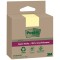 Post-it Super Sticky Recycling Notes, 47,6 x 47,6 mm, jaune