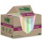 Post-it Super Sticky Recycling Notes, 47,6 x 47,6 mm, coloré