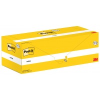 Post-it Bloc-note adhésif, 76 x 76 mm, 12+12 GRATUIT, jaune