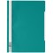 DURABLE Chemise à lamelles, A4, en PP, vert foncé