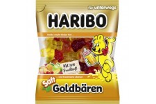 HARIBO Bonbon gélifié aux fruits Saft-Goldbären sachet 160 g