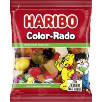 HARIBO Bondon gélifié aux fruits COLOR-RADO, sachet de 175 g