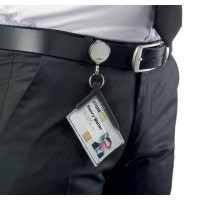 DURABLE Badge nominatif CARD HOLDER DELUXE PRO