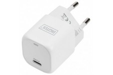 DIGITUS Mini Adaptateur de charge USB-C, 20 watts, blanc