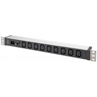 DIGITUS Multiprise 19', 9 prises, 1 U