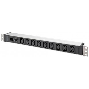 DIGITUS Multiprise 19', 9 prises, 1 U