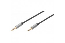 DIGITUS Câble de raccordement audio, jack mâle 3,5 mm, 3 m