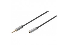 DIGITUS Câble d'extension audio, jack mâle 3,5 mm, 1,8 m