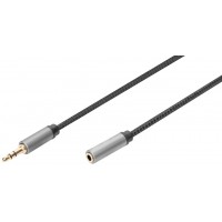 DIGITUS Câble d'extension audio, jack mâle 3,5 mm, 3,0 m