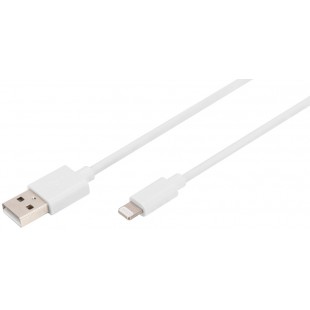 DIGITUS Câble de données/charge Lightning Apple, USB-A