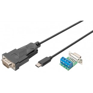 DIGITUS Adaptateur série USB-C, USB-C - RS485