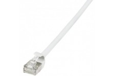 LogiLink Câble patch Ultraflex, Cat. 6A, U/FTP, 1,5 m, blanc
