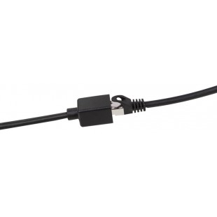 LogiLink Rallonge câble patch Premium, Cat.6A, 5 m, noir