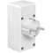 LogiLink Adapterstecker mit 2x USB-Ports, Eurosteckdose &