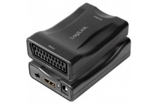 LogiLink Convertisseur vidéo Scart - HDMI, noir