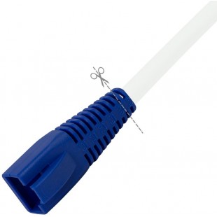 LogiLink Manchon de protection anti-pli pour RJ45, bleu