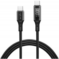 LogiLink Câble de chargement USB 2.0, C mâle - C mâle, 1,0 m