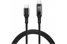LogiLink Câble de chargement USB 2.0, C mâle - C mâle, 1,0 m