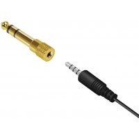 LogiLink Adaptateur audio, jack 6,35 mm - jack 3,5 mm