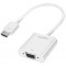 LogiLink Câble adaptateur HDMI 1.4, 150 mm, blanc