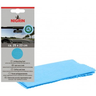 NIGRIN Chiffon anti-buée ECO, bleu, 250 x 230 mm