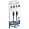 ANSMANN Câble de données & de charge, USB-C - Lightning