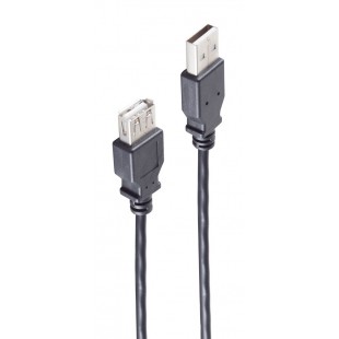 shiverpeaks Câble de rallonge BASIC-S USB 2.0, 3,0 m