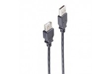 shiverpeaks Câble de rallonge BASIC-S USB 2.0, 3,0 m