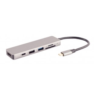 shiverpeaks BASIC-S Station d'accueil USB-C 6en1 - USB-C