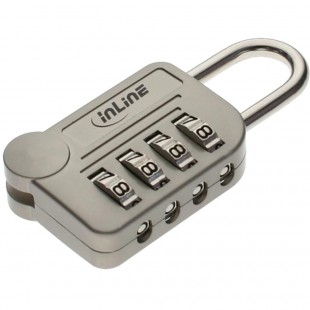 InLine® Security Lock en acier trempé à 4 chiffres