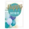 SUSY CARD Geburtstagskarte Glitzer 'Hurra'