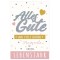 SUSY CARD Geburtstagskarte Glitzer 'Alles Gute'