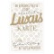 SUSY CARD Geburtstagskarte Glitzer 'Luxus'