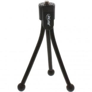 InLine® Mini-pied pour caméra digitale, hauteur 12,5cm