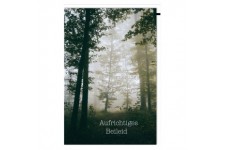 SUSY CARD Trauerkarte 'Wald im Nebel'