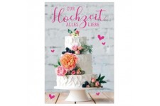 SUSY CARD Hochzeitskarte 'Diamant-Hochzeit Rosenstrauß'