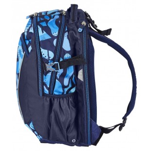 herlitz Sac à dos scolaire Ultimate 'Camo Blue'