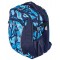 herlitz Sac à dos scolaire Ultimate 'Camo Blue'