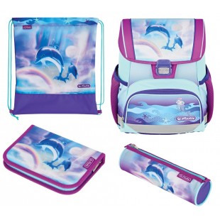 herlitz Cartable Loop Plus 'Ocean in Heaven'