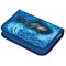herlitz Étui scolaire 'Blue shark', 31 pièces